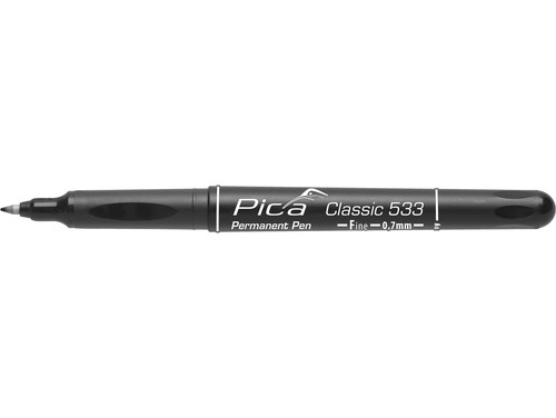 Pica permanent pen 0 7mm - permanent, "f"