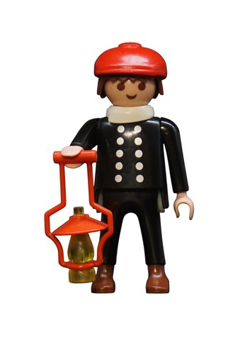 Playmobil figur zug - figur, bahnhof