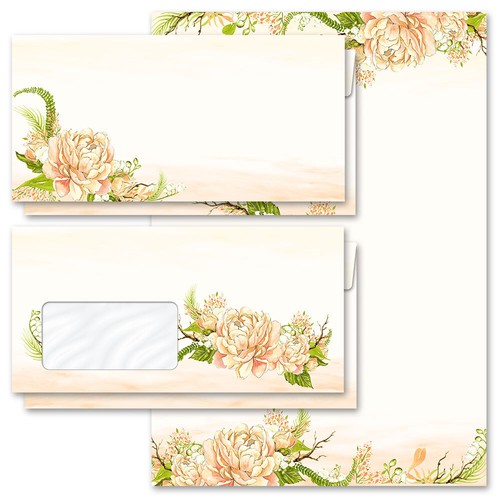 Motiv-Briefpapier-Sets
