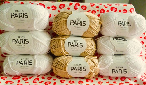 Drops paris white sand - drops, *