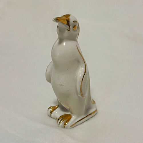 Porzellanfigur pinguin - porzellanfigur,