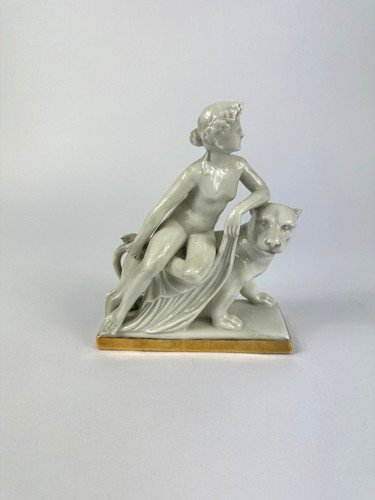 Antike porzellan figur ariadne - porzellan,
