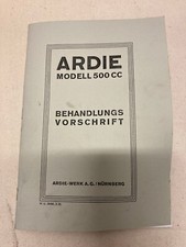 Ardie motorrad modell - modell, 500ccm