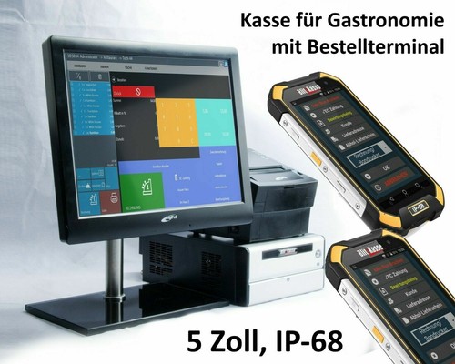 Gastro kasse mit 2x - 15",
