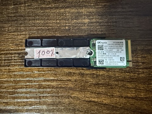 Hynix 256gb 100 health - hynix,