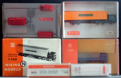 160 wiking modellautosets - 1/160,
