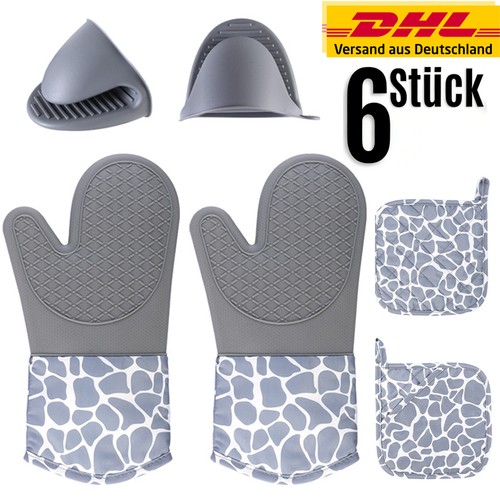 6tlg ofenhandschuhe - 6tlg,