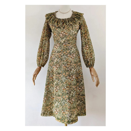 Vintage 1970s ditsy - 1970s, floral
