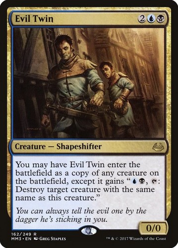 Evil twin modern masters 2017 - evil,