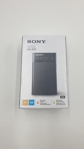 Sony icf p27 tragbares - sony, radio