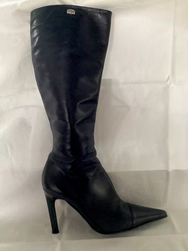 Buffalo stiefel leder - leder, highheel