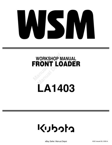 Kubota frontlader la1403 - kubota,