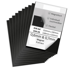 Magnetfolie rohbraun anisotrop