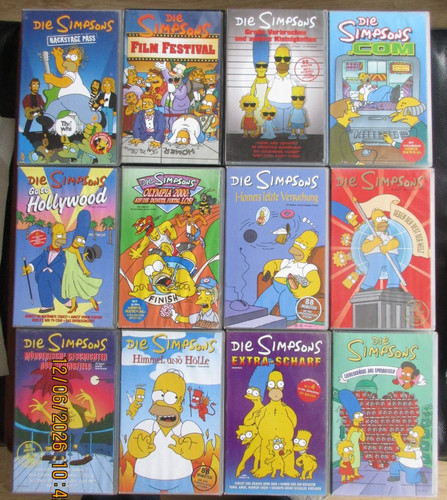 Die simpsons vhs - vhs,