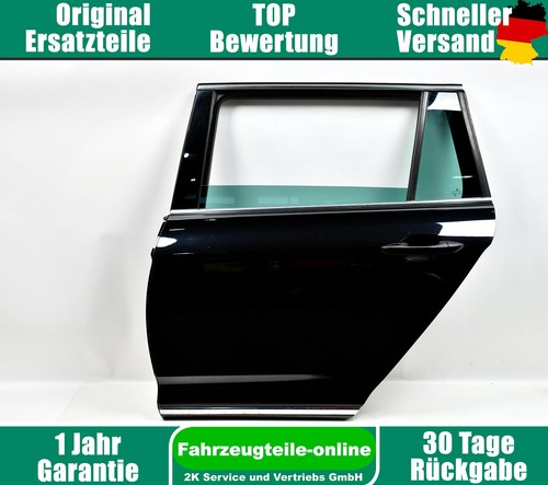 Tür hinten links deep schwarz - tür,
