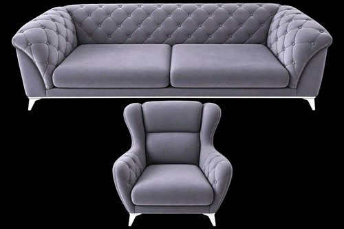 Sitzer sofa set mit sessel - sofa-set,