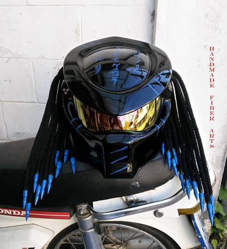 Custom predator motorradhelm - custom,