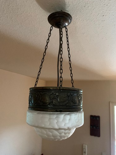 Antike pendelleuchte lampe - antike, pendelleuchte,