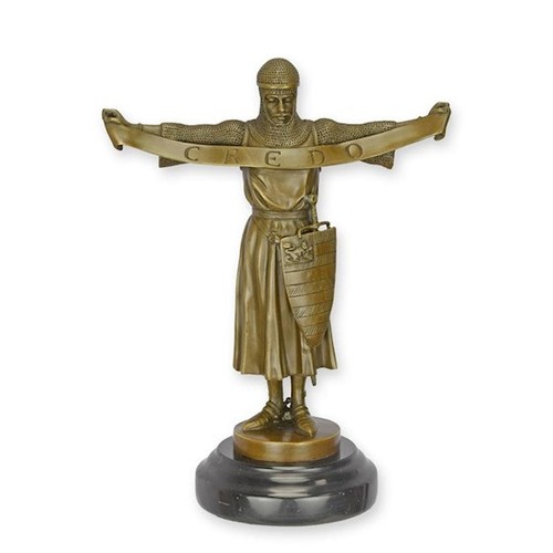Bronzefigur skulptur - bronzefigur,