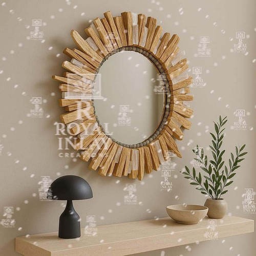 Sunburst wandspiegel mit - wandspiegel,