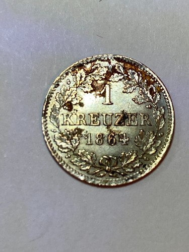 Bayern kreuzer 1864 tolle - bayern,