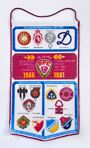 Fußball wimpel ddr bfc - ddr,