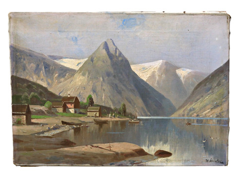 Fjordlandschaft norwegen - fjordlandschaft,