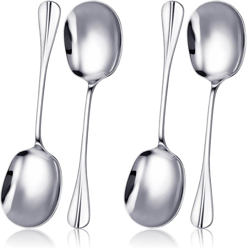 Edelstahl servierlöffel 20cm - servierlöffel,