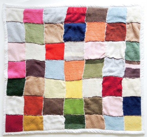 Handarbeit patchwork decke - handarbeit,