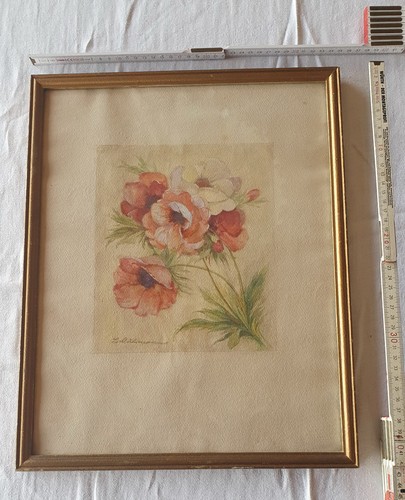 Aquarell signatur motiv - aquarell,