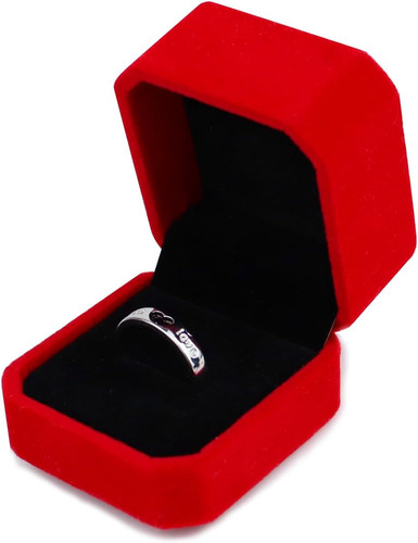 Ringschachtel samt schmuck - ringschachtel,,