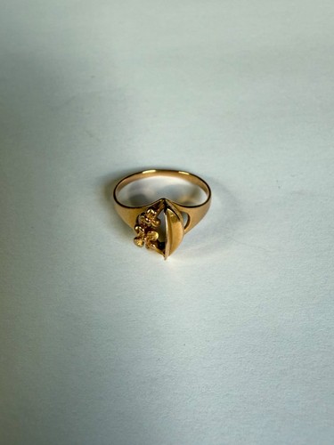 Ring gold 585 rotgold - ring,