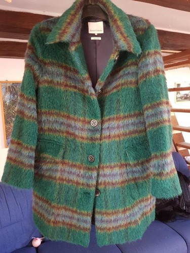 Women henry cotton coat navy - coat,