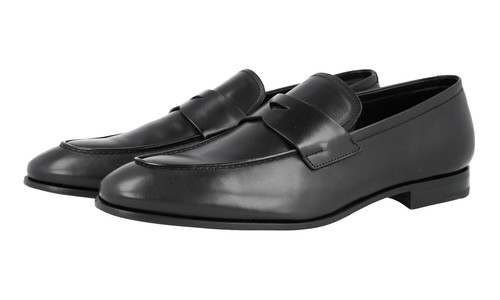 Prada leder penny - leder, loafer