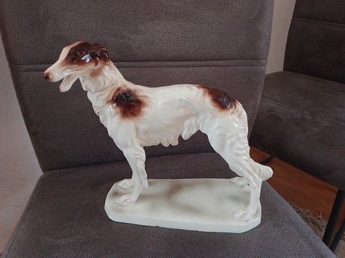 Porzellan figur barsoi - figur,