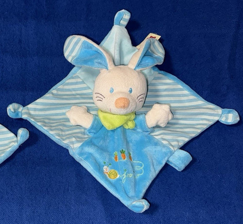 Schmusetuch nicotoy hase blau - hase,