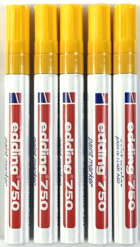 Edding 750 paint marker - 5x,