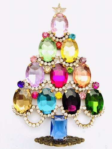Strass weihnachtsbaumständer - strass,