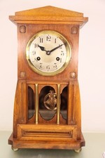 Junghans jugendstil kaminuhr - jugendstil,