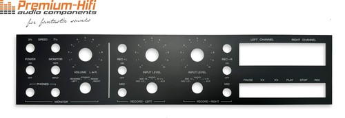 Studer revox b77 frontfolie - b77,