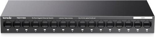 Tenda teg1116m port gigabit - teg1116m, 16-port