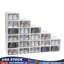20 Schuhboxen Transparent