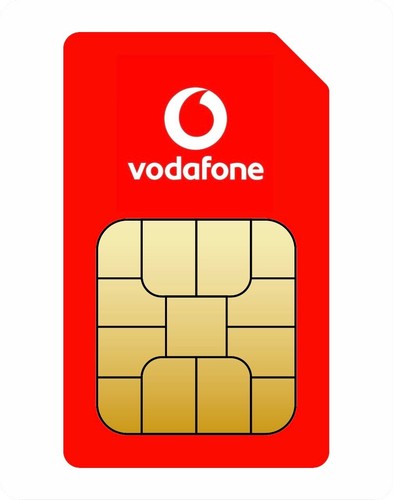 Vodafone prepaid sim karte - karte, nl