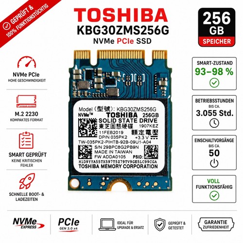 Toshiba kbg30zms256g 256gb - toshiba,