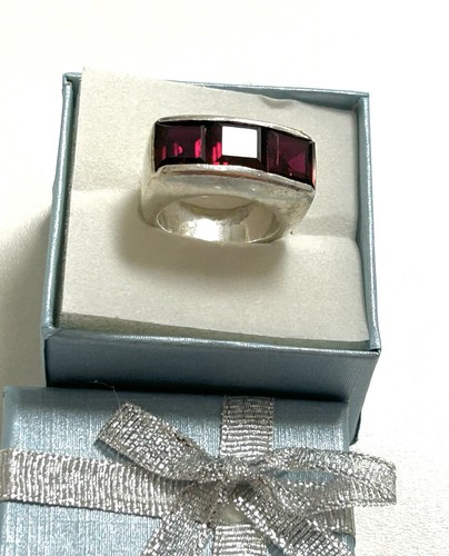 925 silber ring rot - 925,