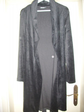 Samt Hausmantel mit Straßsteinchen Rücken XXL NEU