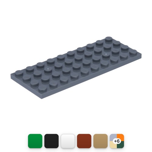 Lego platte 10 - 2x,