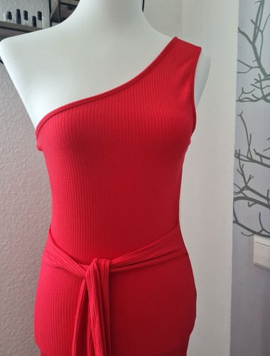 Oneshoulder midi kleid von - kleid,