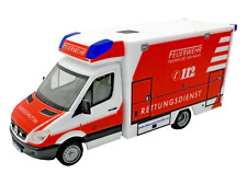 1:87 Herpa Mercedes-Benz Sprinter RTW Rettungsdienst Feuerwehr Frankfurt A.M H0