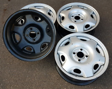 4 x Stahlfelgen Opel Astra - Typ F, Bj.1994 bis 1998  5,5Jx15 ET46 4x100 #26351